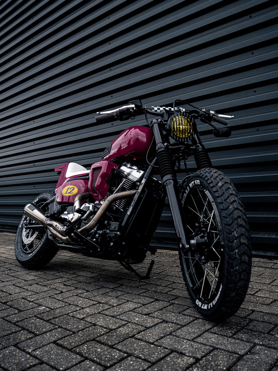 巡航モーション — Street Bob 走行