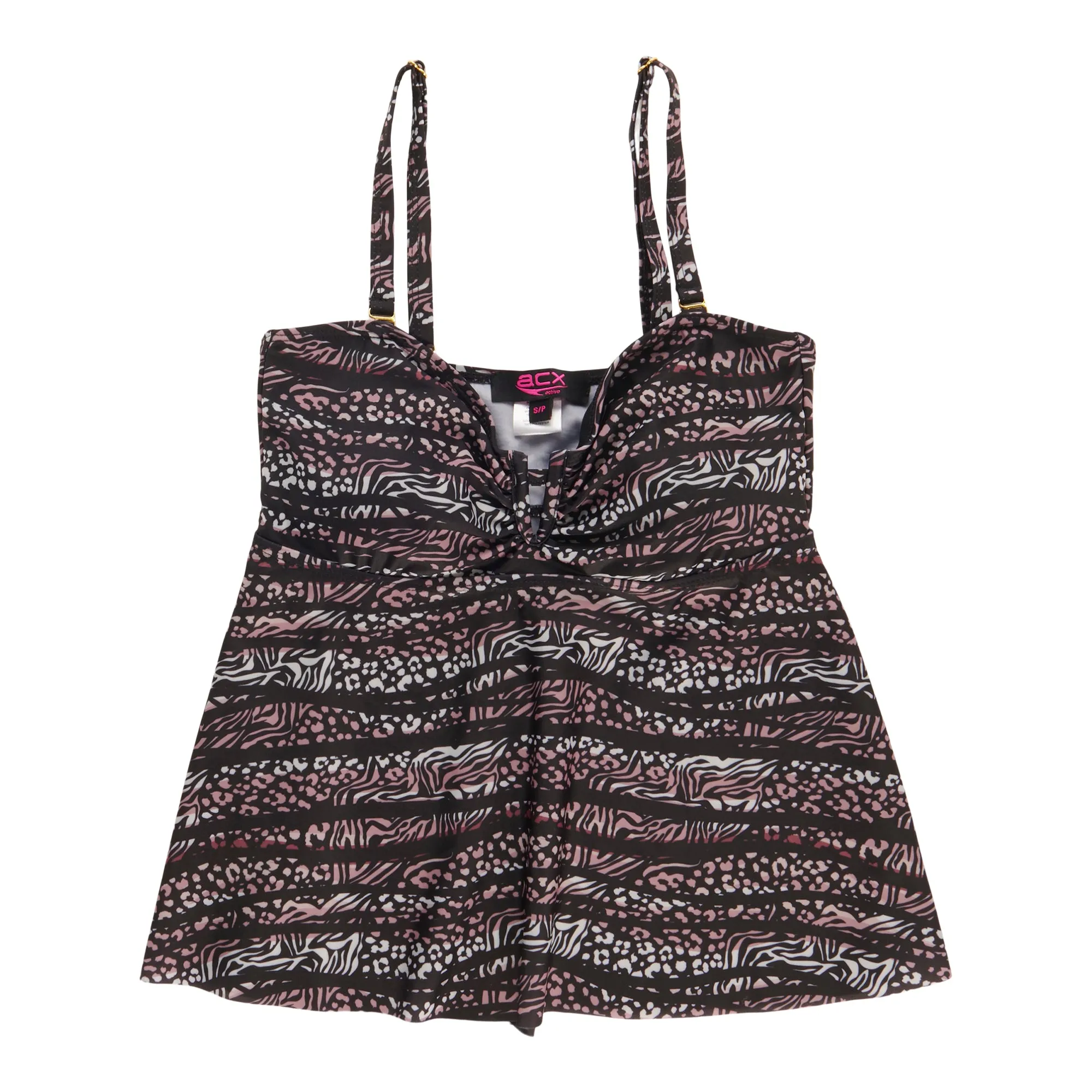 ACX Active Pink Women's Safari Tankini