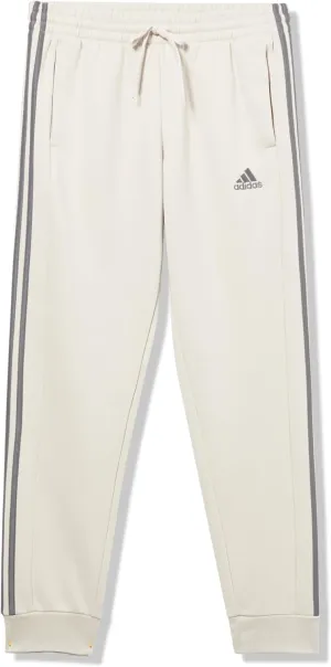 adidas Men's Essentials Fleece 3-Stripes Tapered Cuff Pants