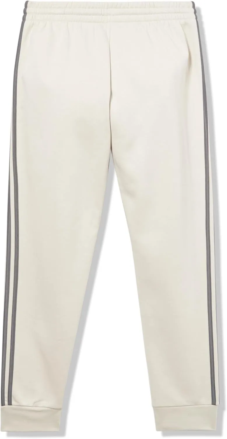 adidas Men's Essentials Fleece 3-Stripes Tapered Cuff Pants