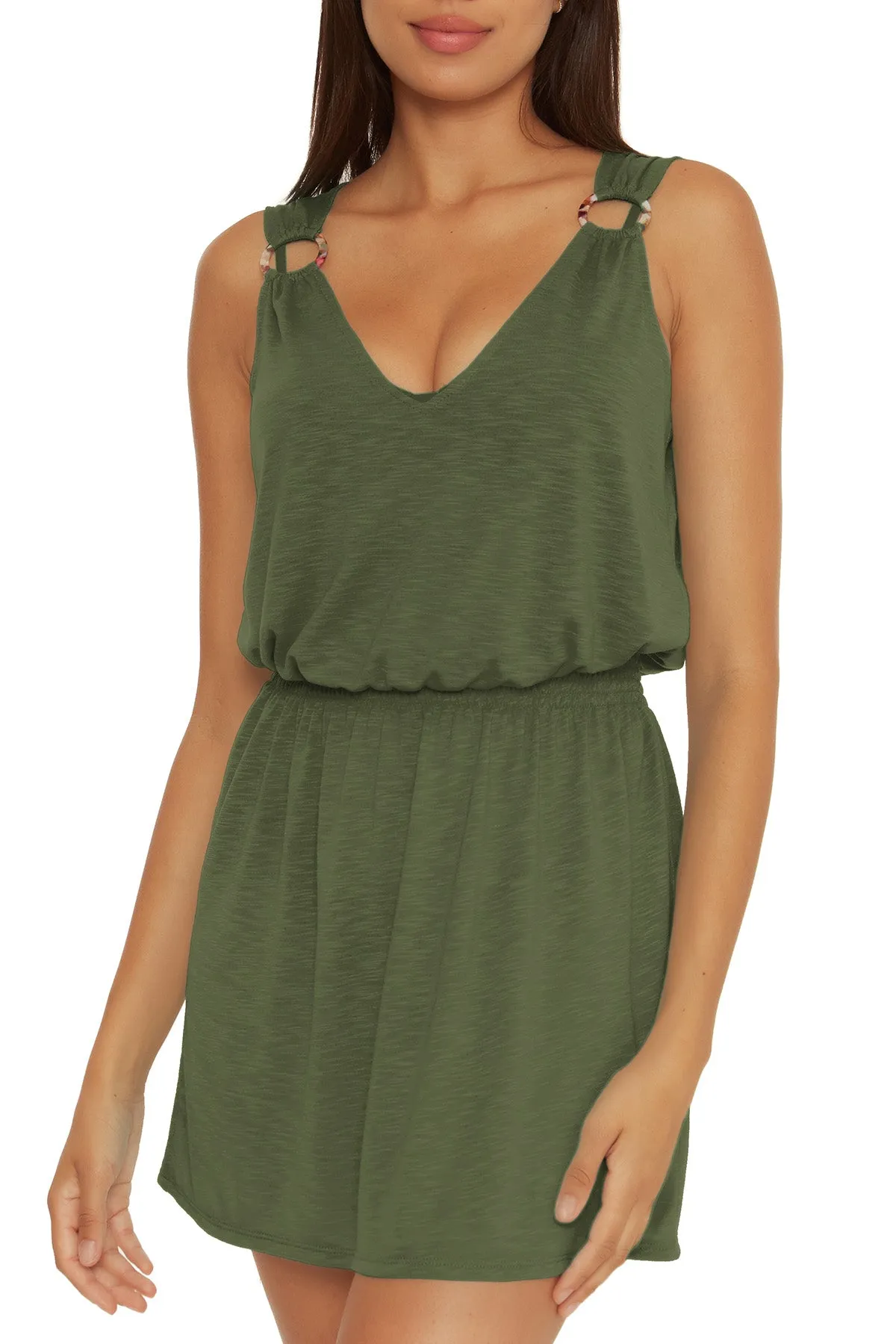 Becca Breezy Basics V-Neck Cover-up
