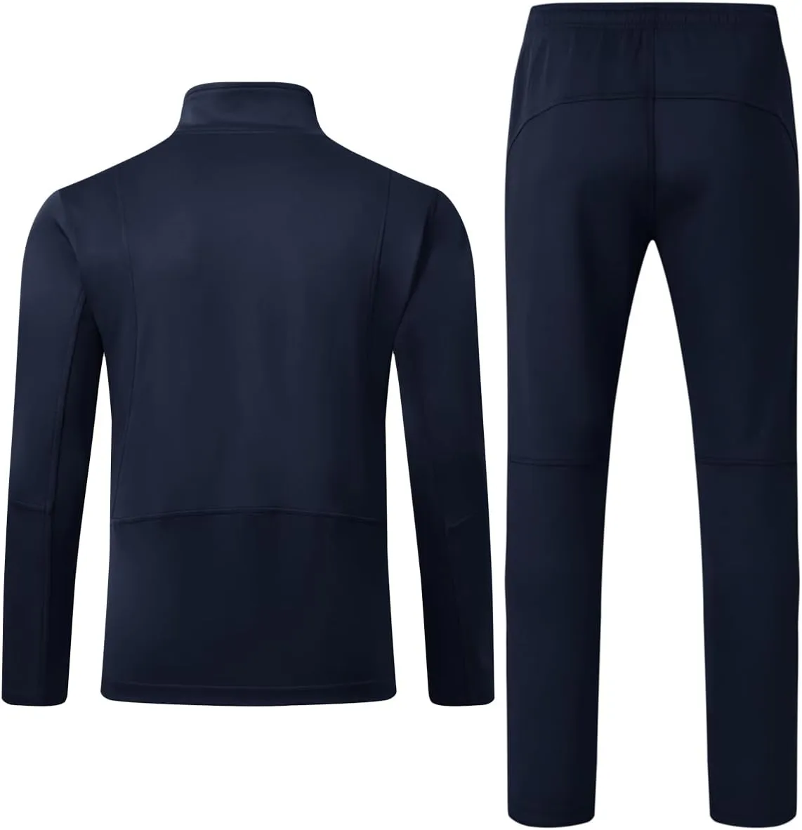 BGOWATU Men's Tracksuits 2 Piece Running Sports Sweatsuits For Men Full Zip Athletic Jackets and Pants Outfits
