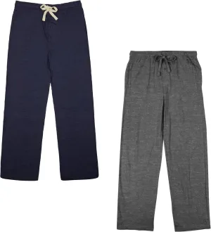 Bioworld Men's 2pk Black Sleep Pajama Pants