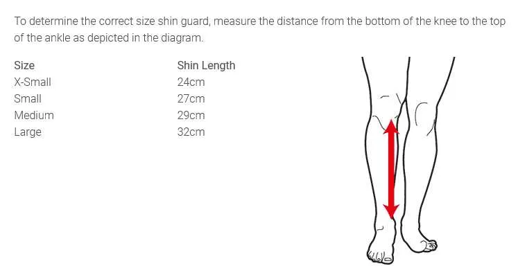 Blitz Sports Cotton Shin Guards