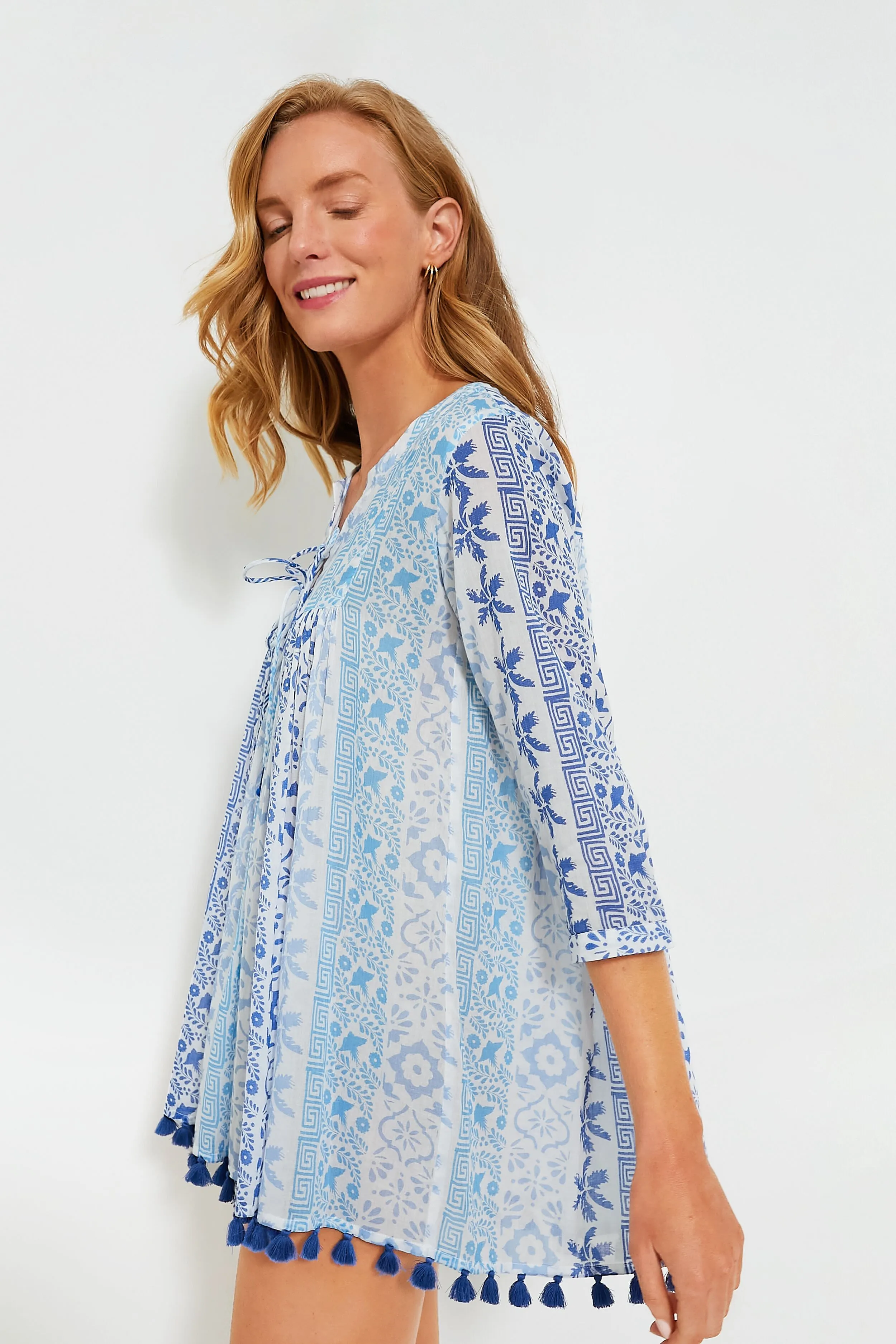 Blue Chichi Seychelles Short Tunic