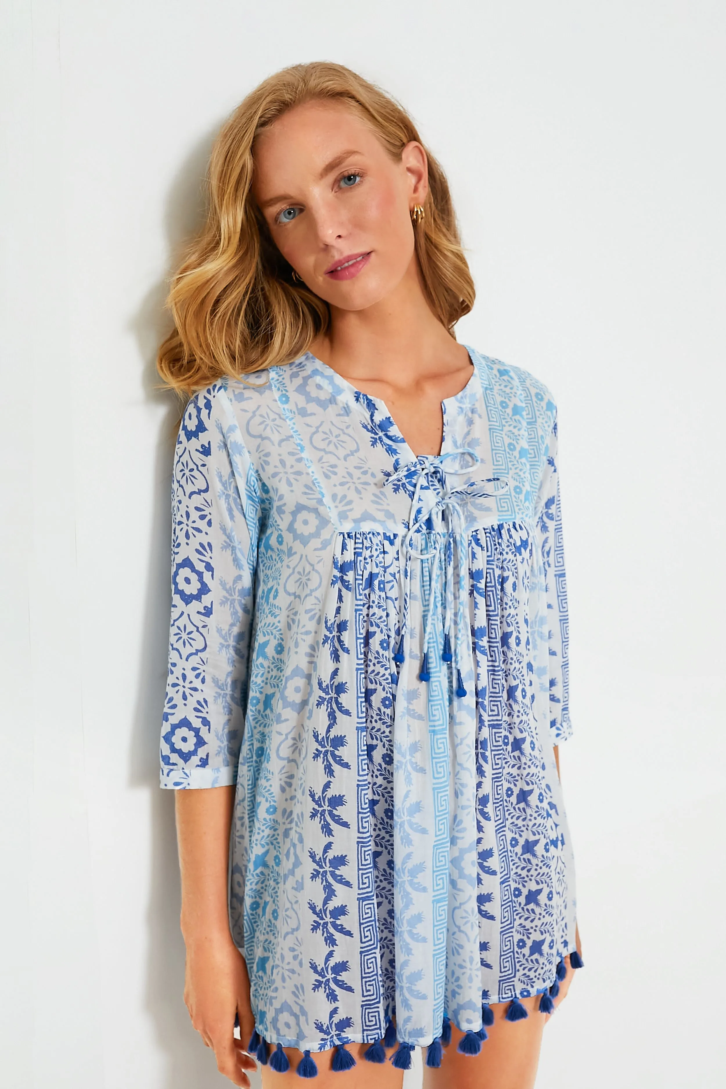 Blue Chichi Seychelles Short Tunic