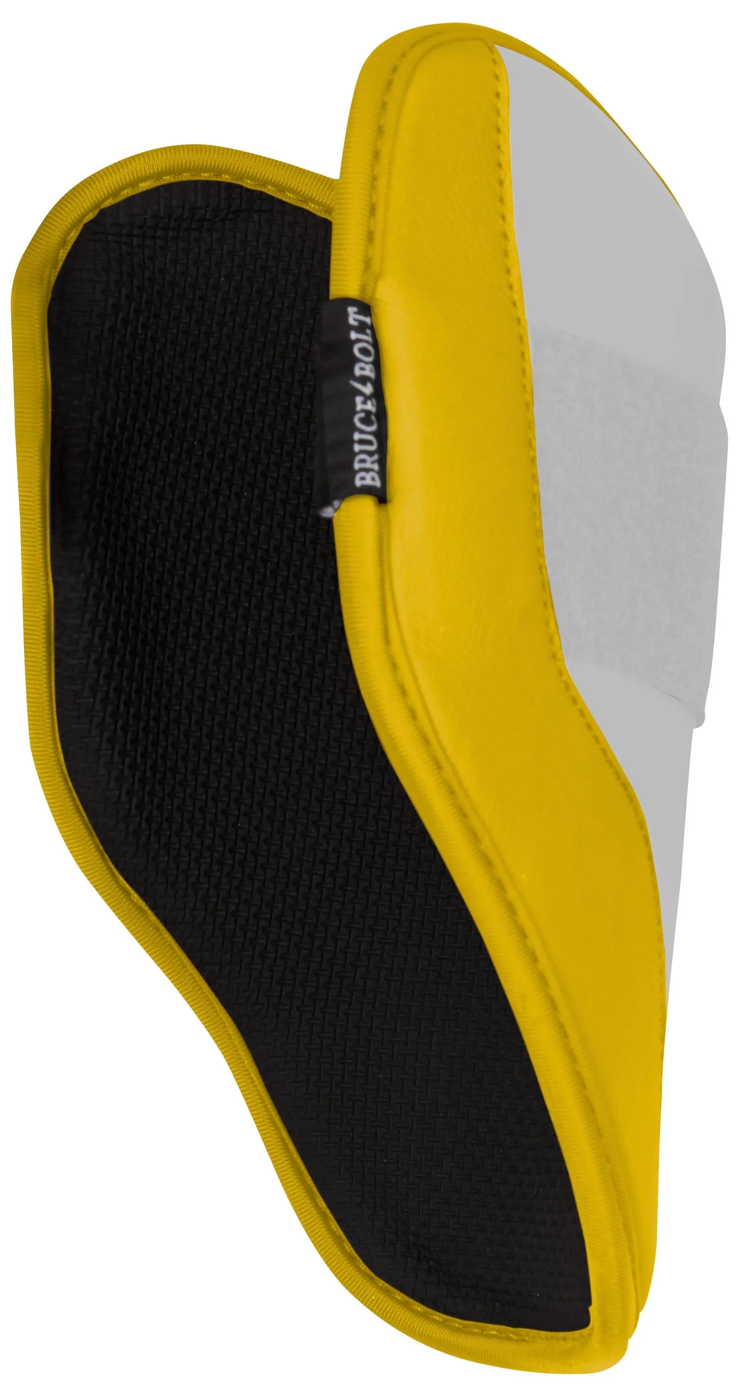 BRUCE BOLT Chrome Series Elbow Guard - YELLOW
