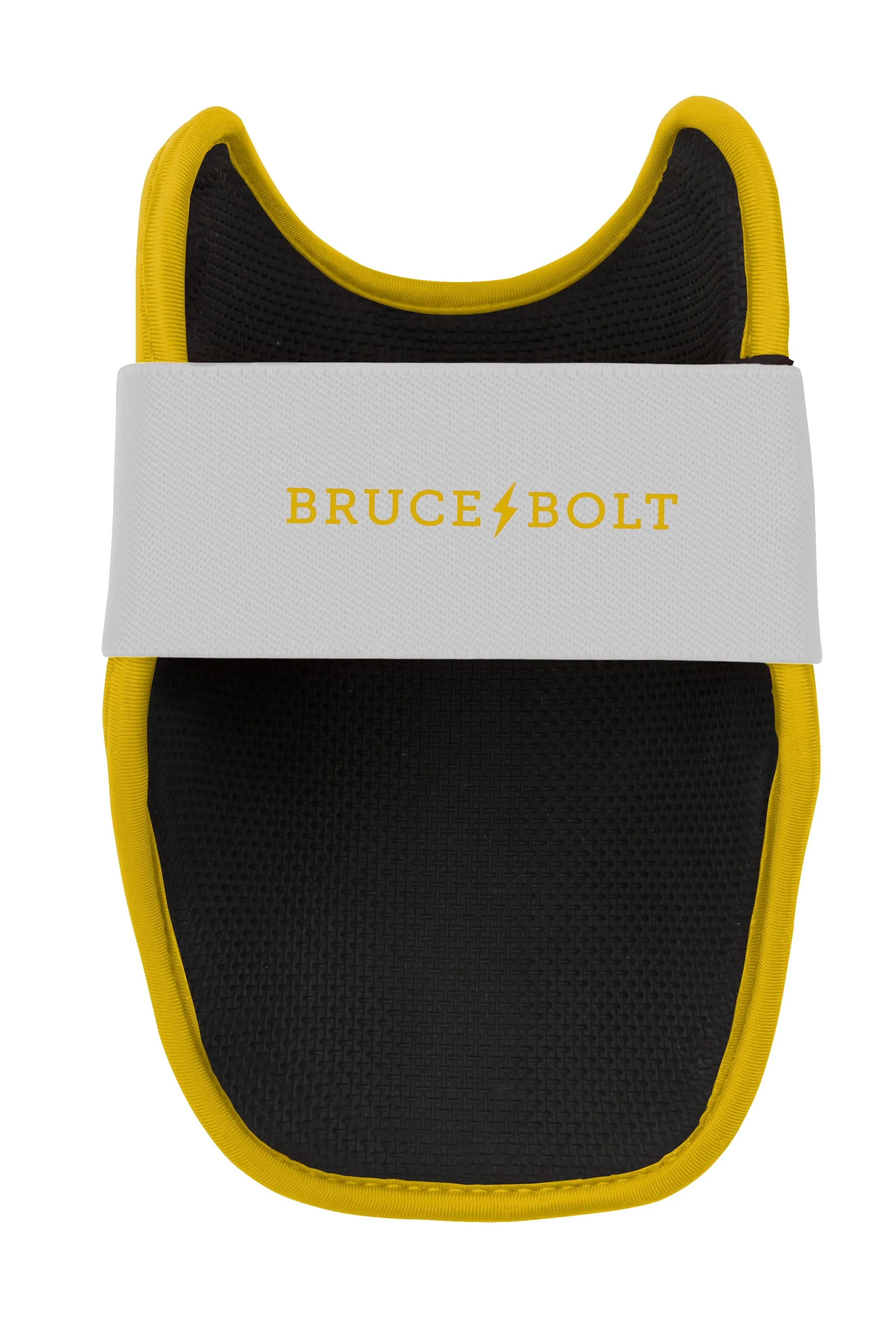 BRUCE BOLT Chrome Series Elbow Guard - YELLOW