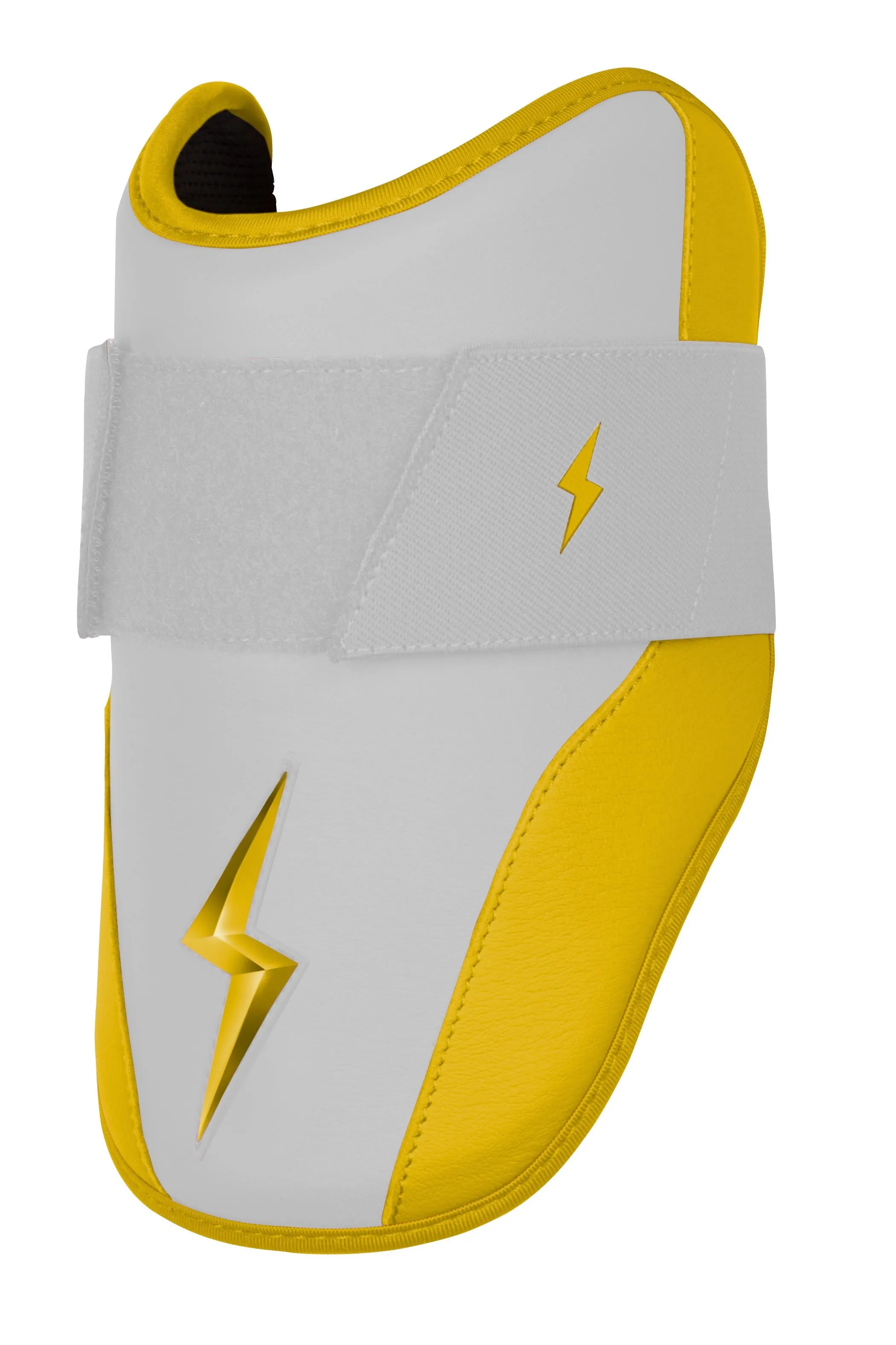 BRUCE BOLT Chrome Series Elbow Guard - YELLOW