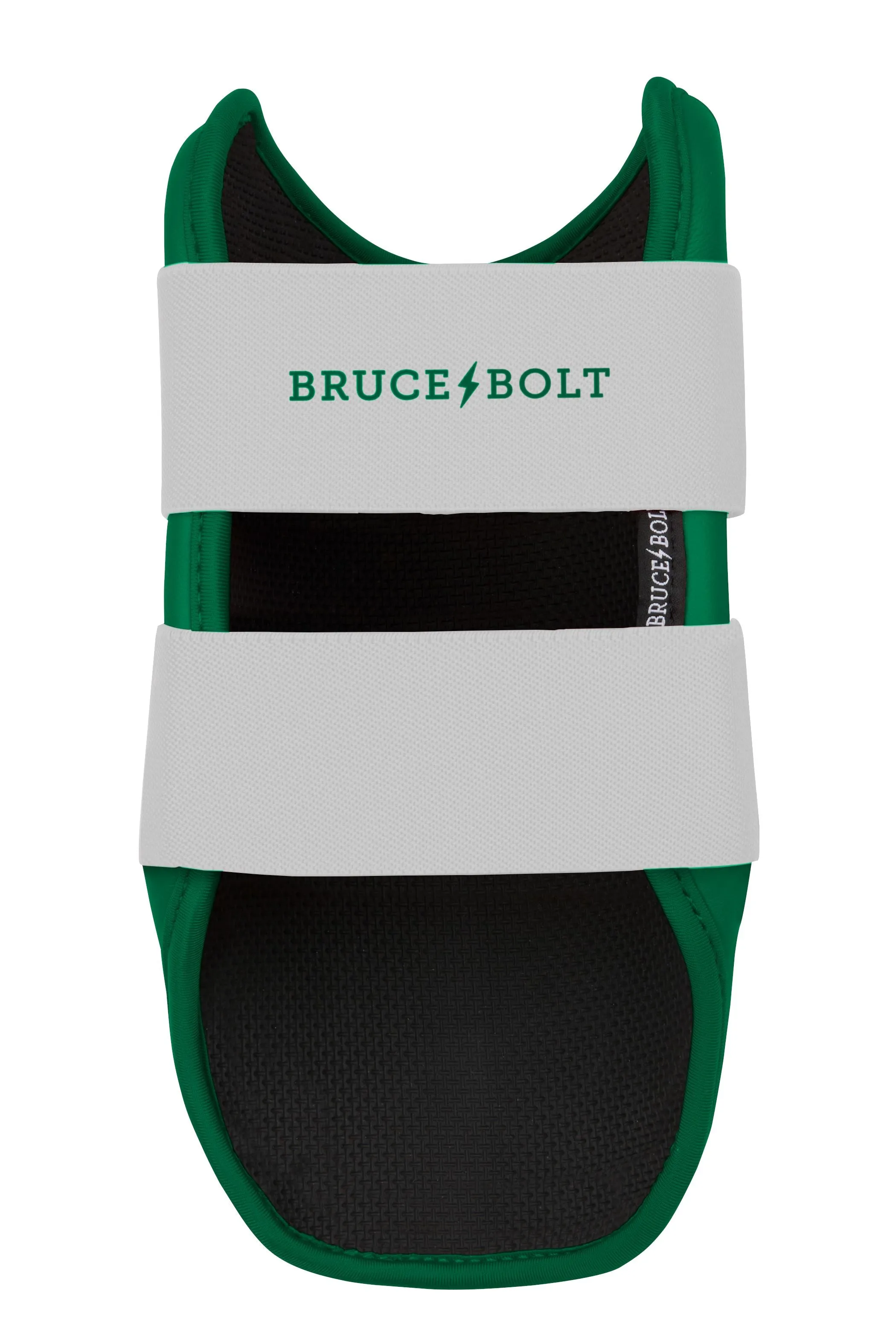 BRUCE BOLT PREMIUM PRO 9" Elbow Guard - CHROME GREEN