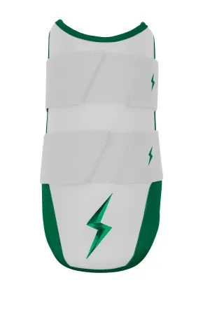 BRUCE BOLT PREMIUM PRO 9" Elbow Guard - CHROME GREEN