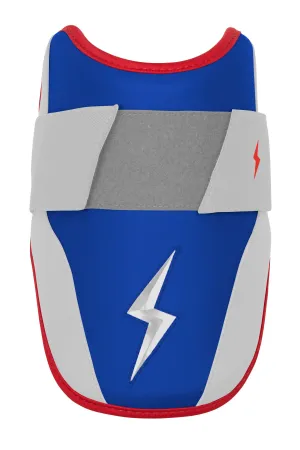 BRUCE BOLT PREMIUM PRO Elbow Guard - RED WHITE AND BLUE