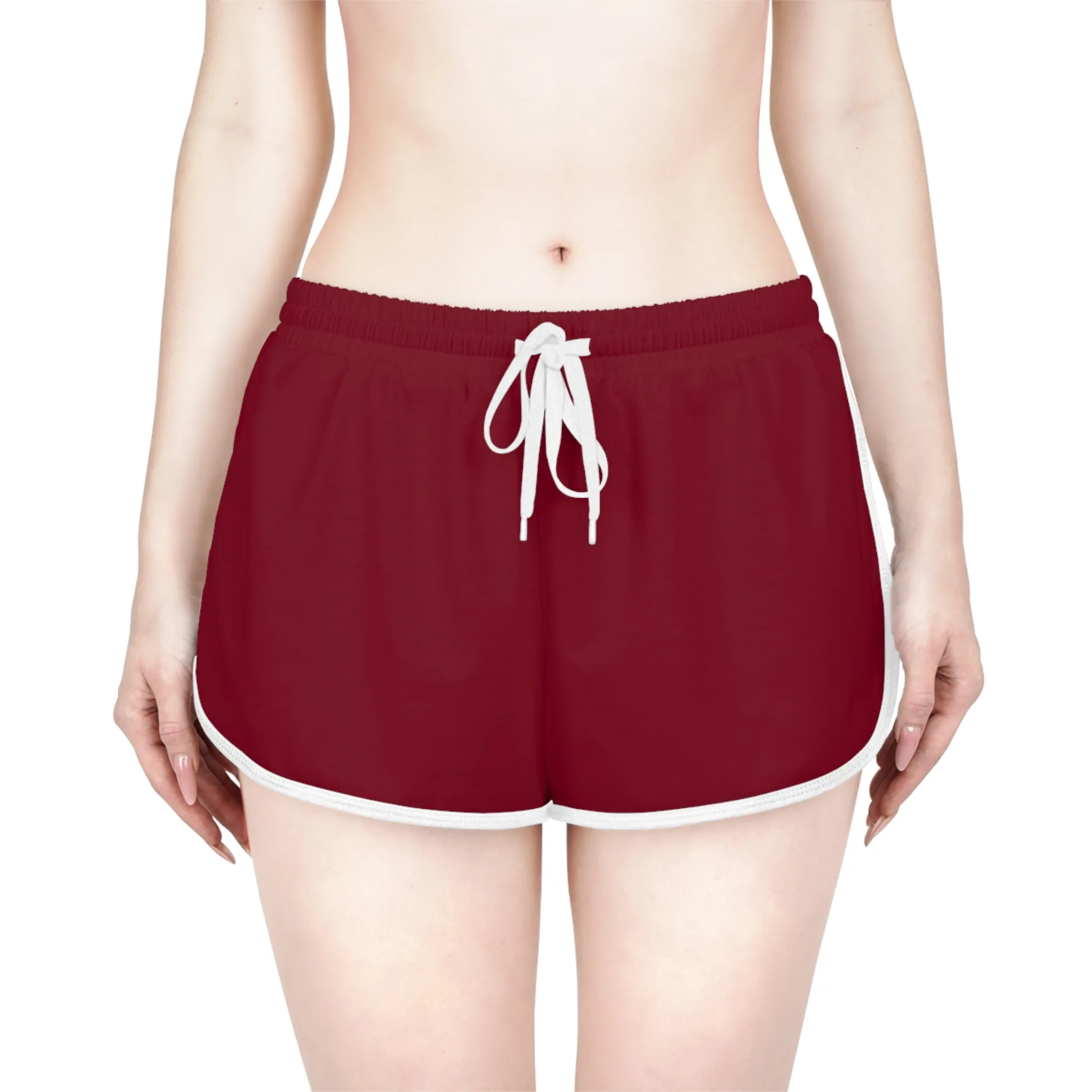 Burgundy Women's Relaxed Shorts