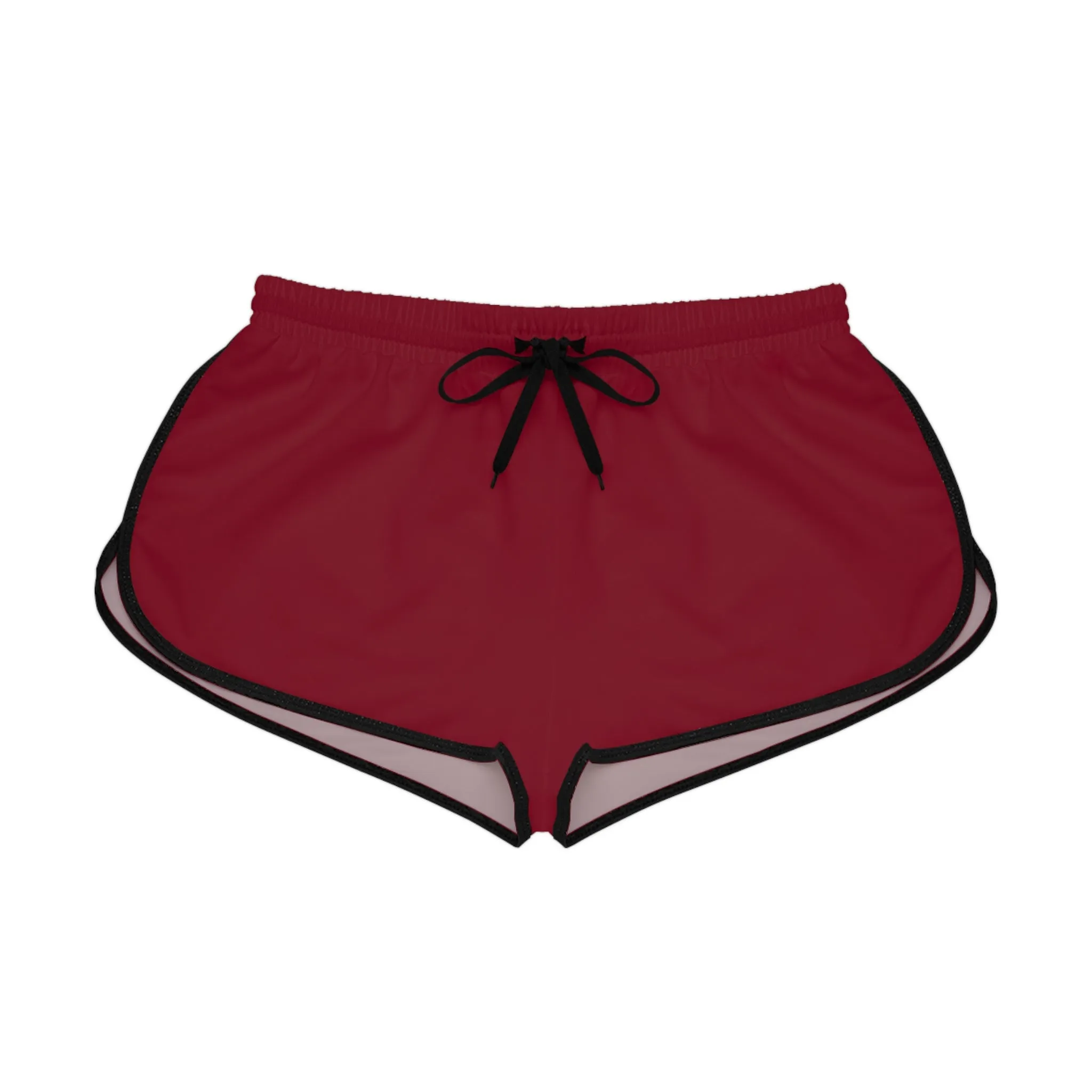 Burgundy Women's Relaxed Shorts