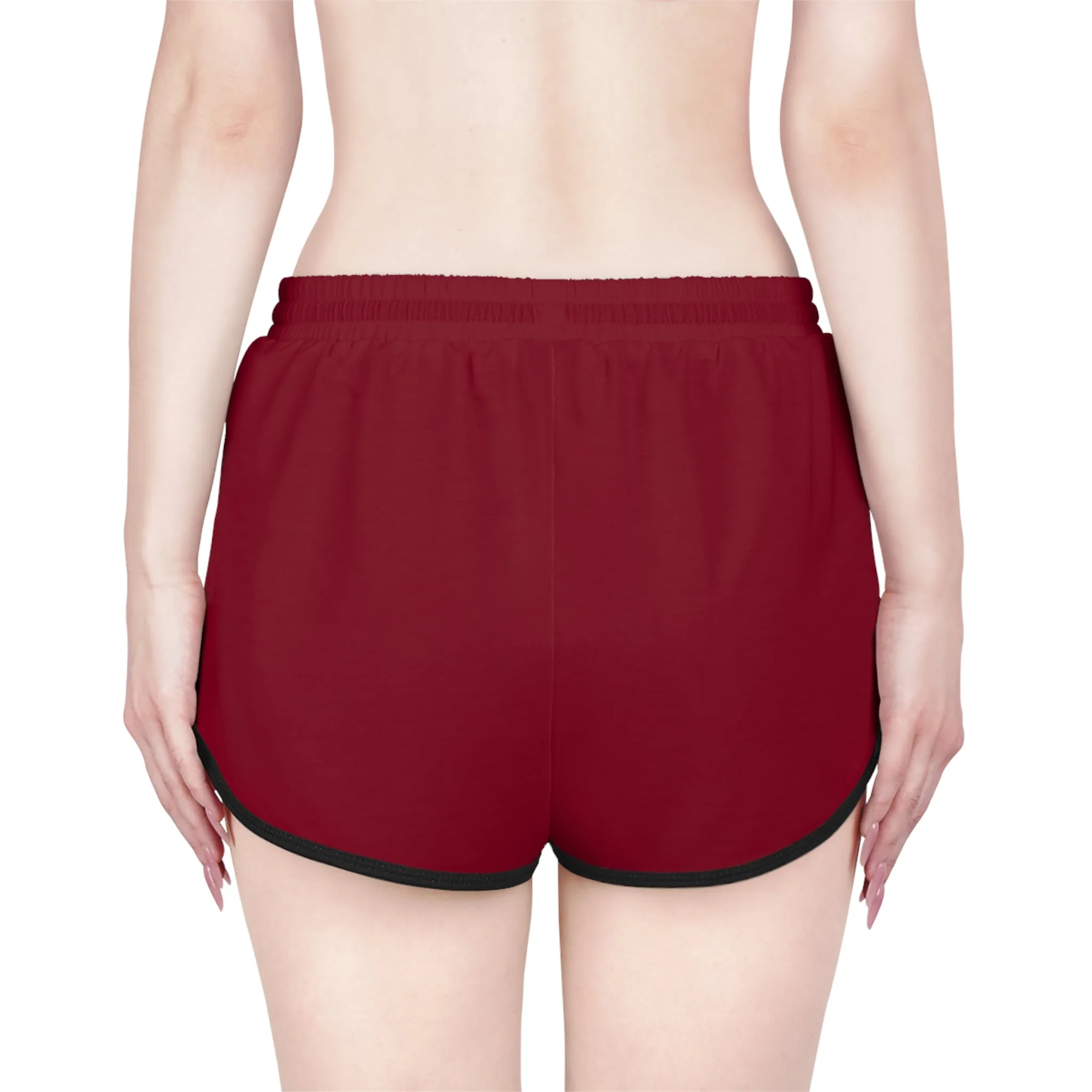 Burgundy Women's Relaxed Shorts