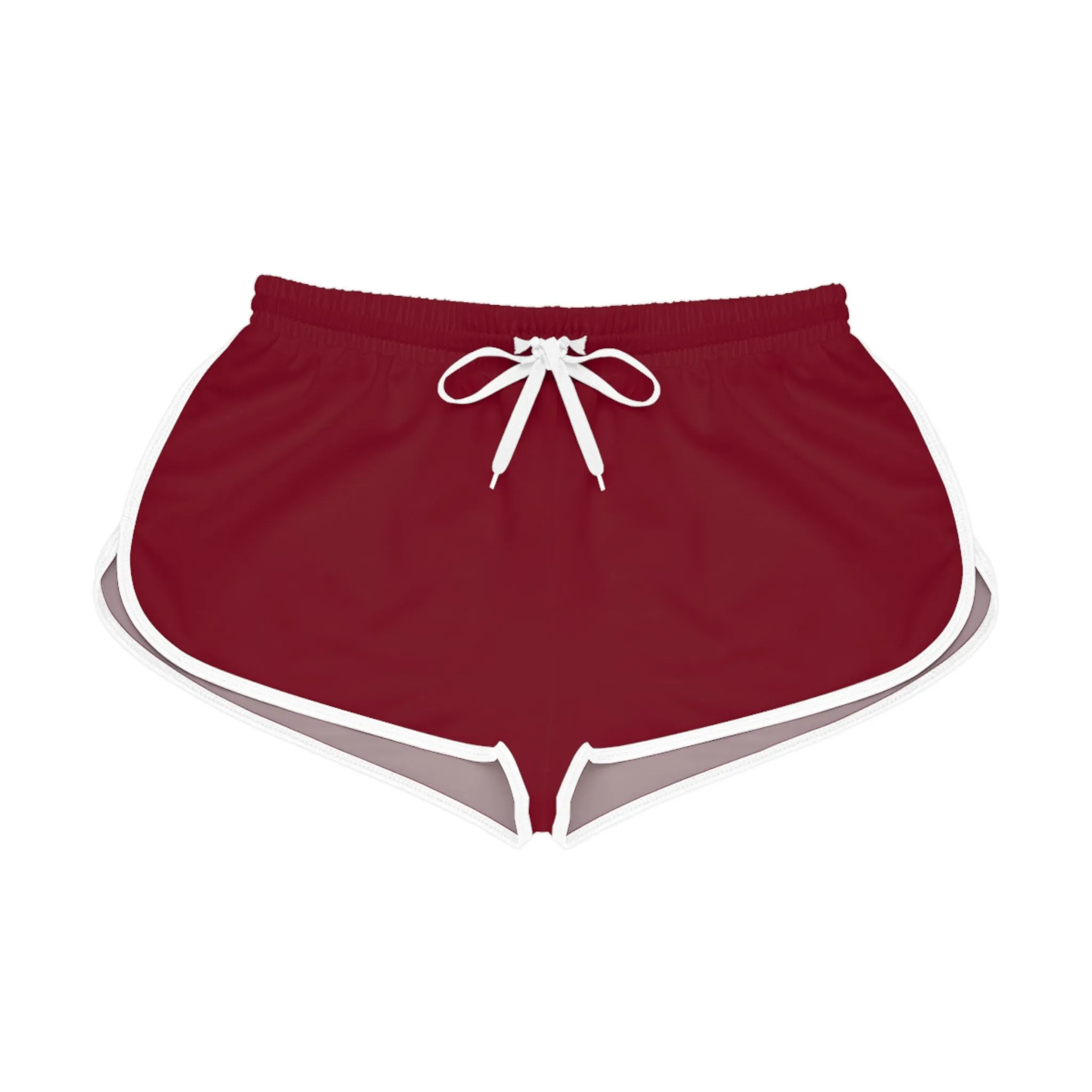 Burgundy Women's Relaxed Shorts