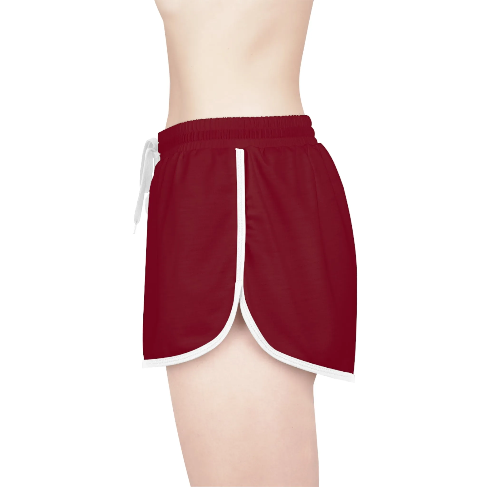Burgundy Women's Relaxed Shorts