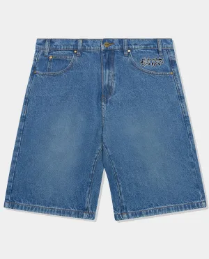 Butter Goods - Ink Denim Shorts - Worn Blue