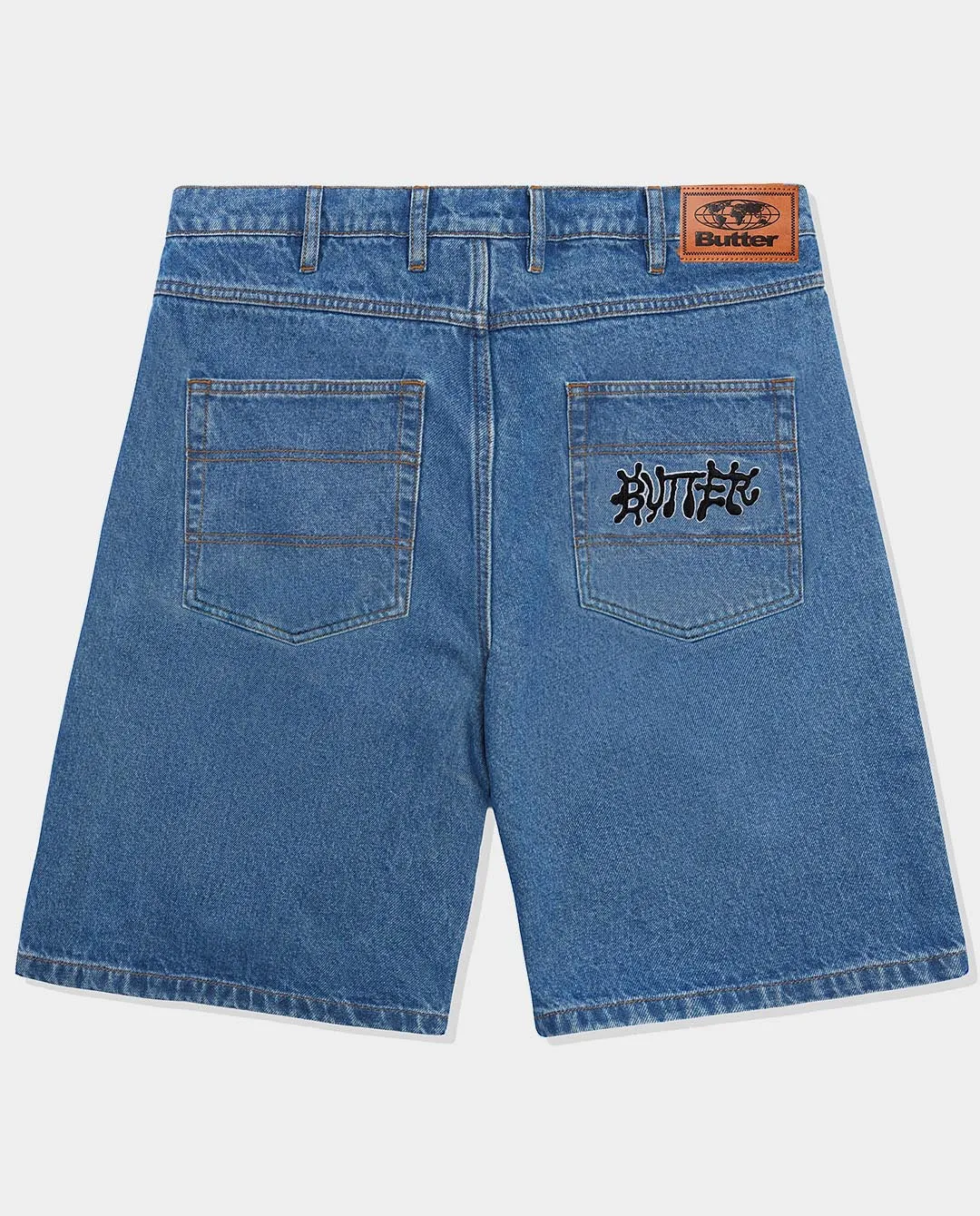 Butter Goods - Ink Denim Shorts - Worn Blue