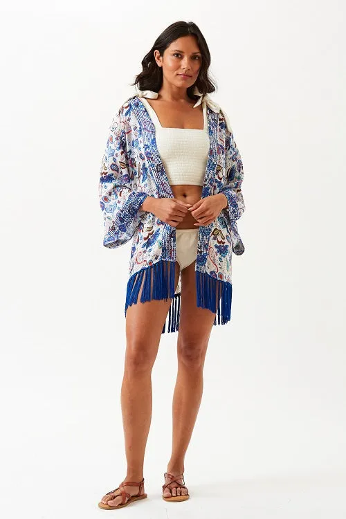 CAMILA FRINGE COVER UP