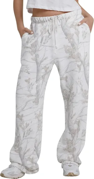 Camo Sweatpant for Women Camouflage Sweatpants Y2K Wide Leg Elastic Waist Drawstring Pants Baggy Palazzo Joggers