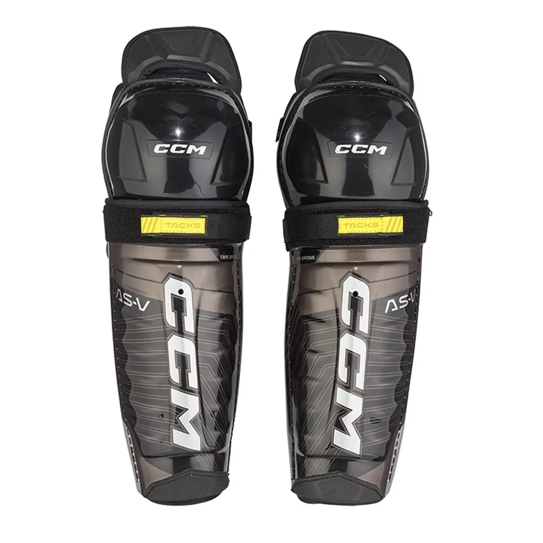 CCM Junior Tacks AS-V Hockey Player Shin Guard