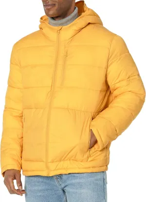 Cole Haan Men's Hooded Nylon Puffer Jacket