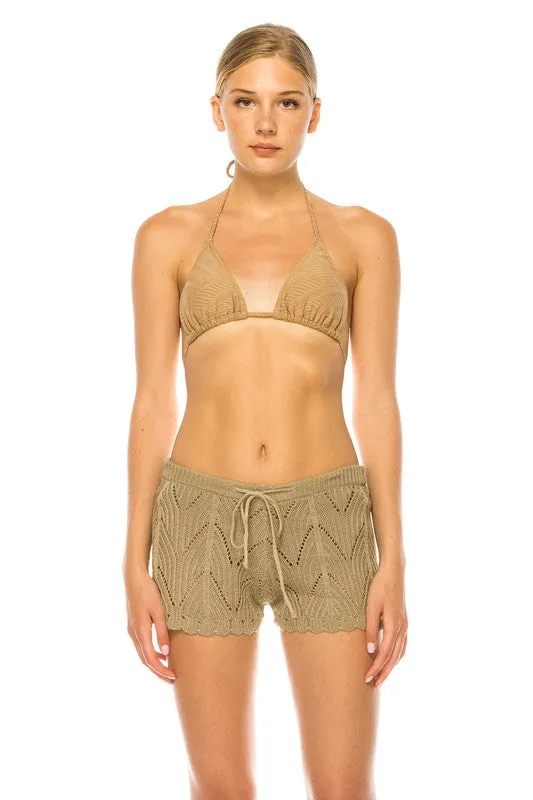 CROCHET SHORT COVER UP
