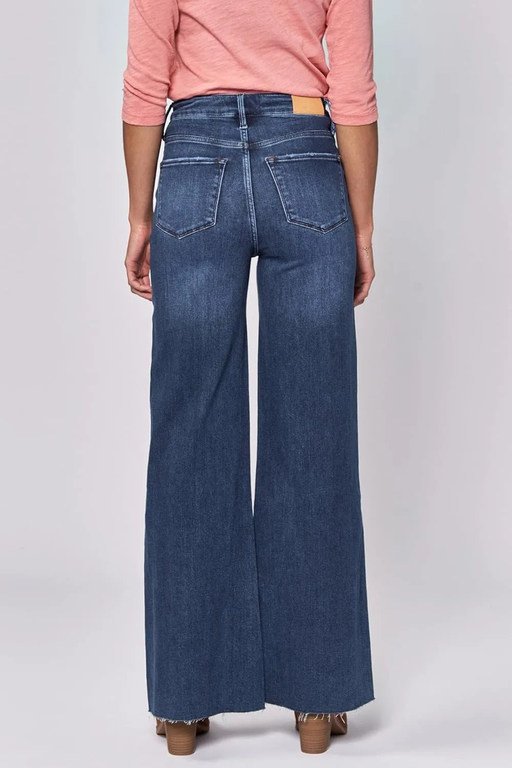 DEAR JOHN Fiona Women's Jeans Wide Leg High Rise Full Inseam
