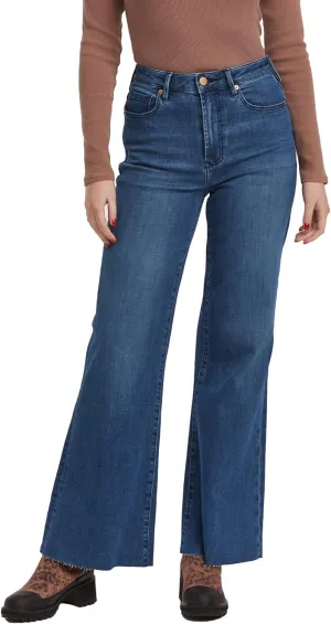 DEAR JOHN Fiona Women's Jeans Wide Leg High Rise Full Inseam