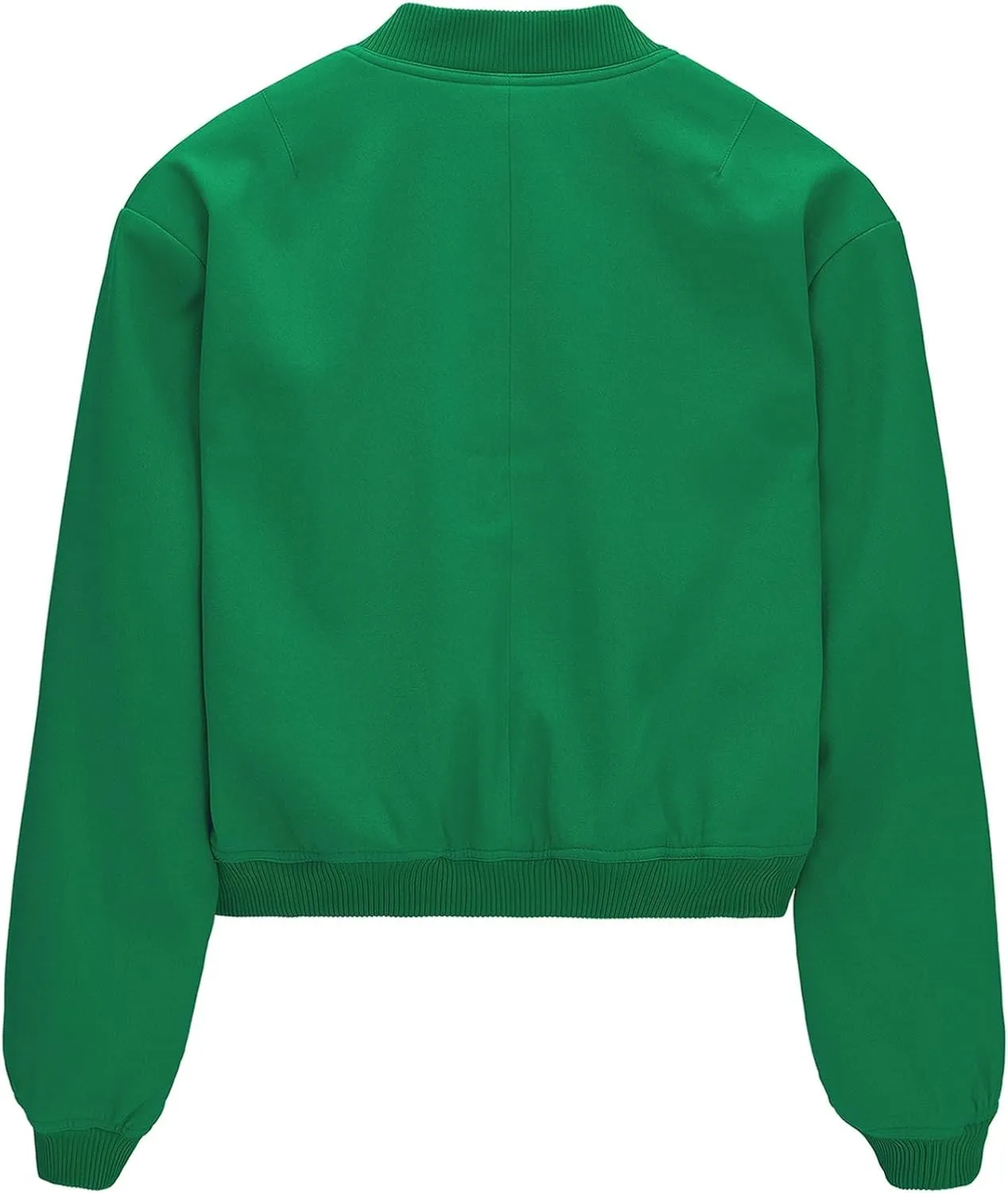 Durio Womens Bomber Jacket Fashion Short Cropped Jacket Casual Jackets for Women Varsity Jacket with Pockets Spring Fall