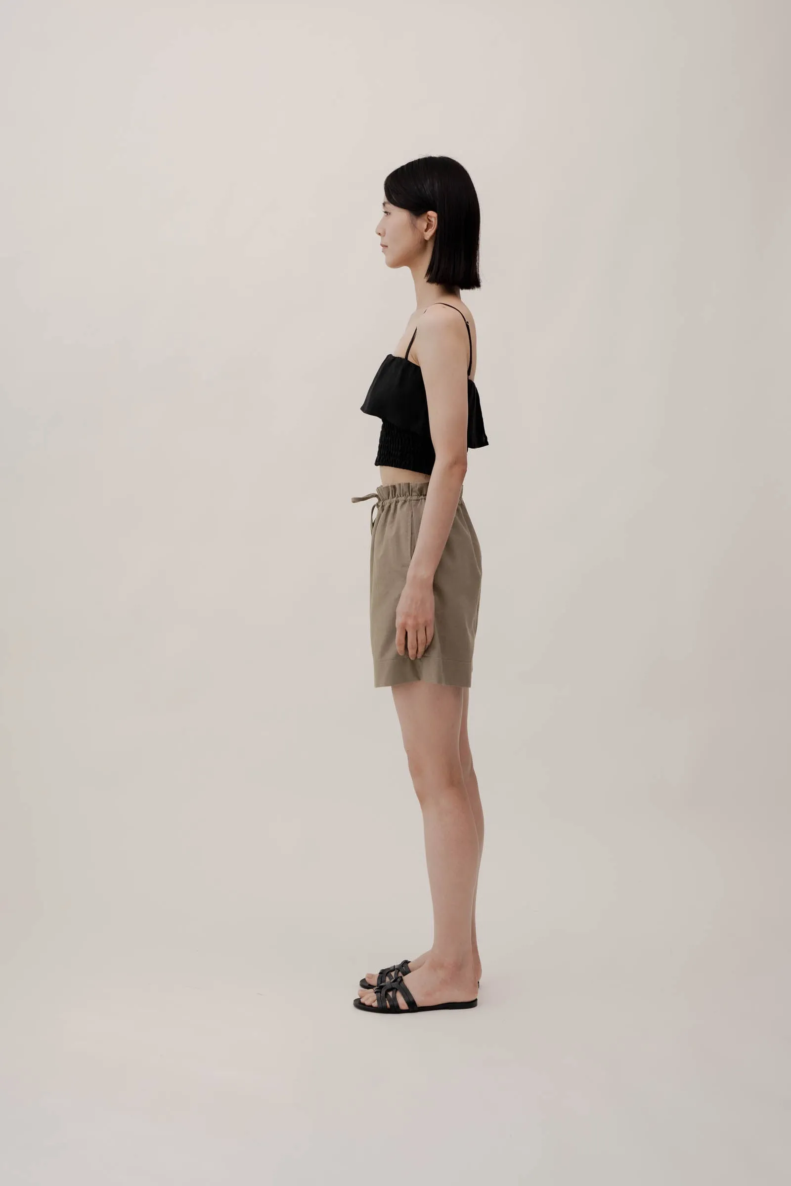 ELISE Shorts - Dark Olive