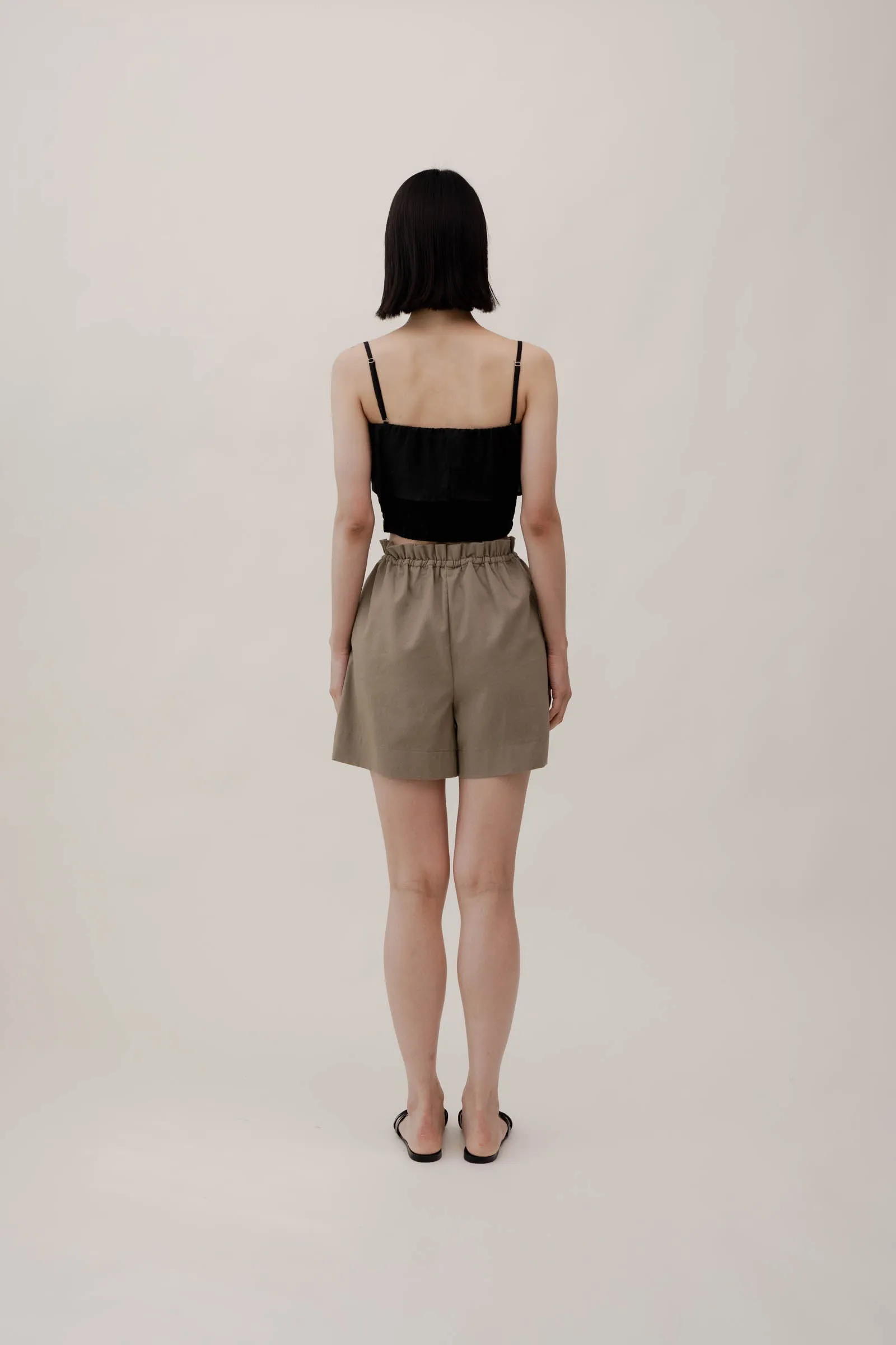 ELISE Shorts - Dark Olive