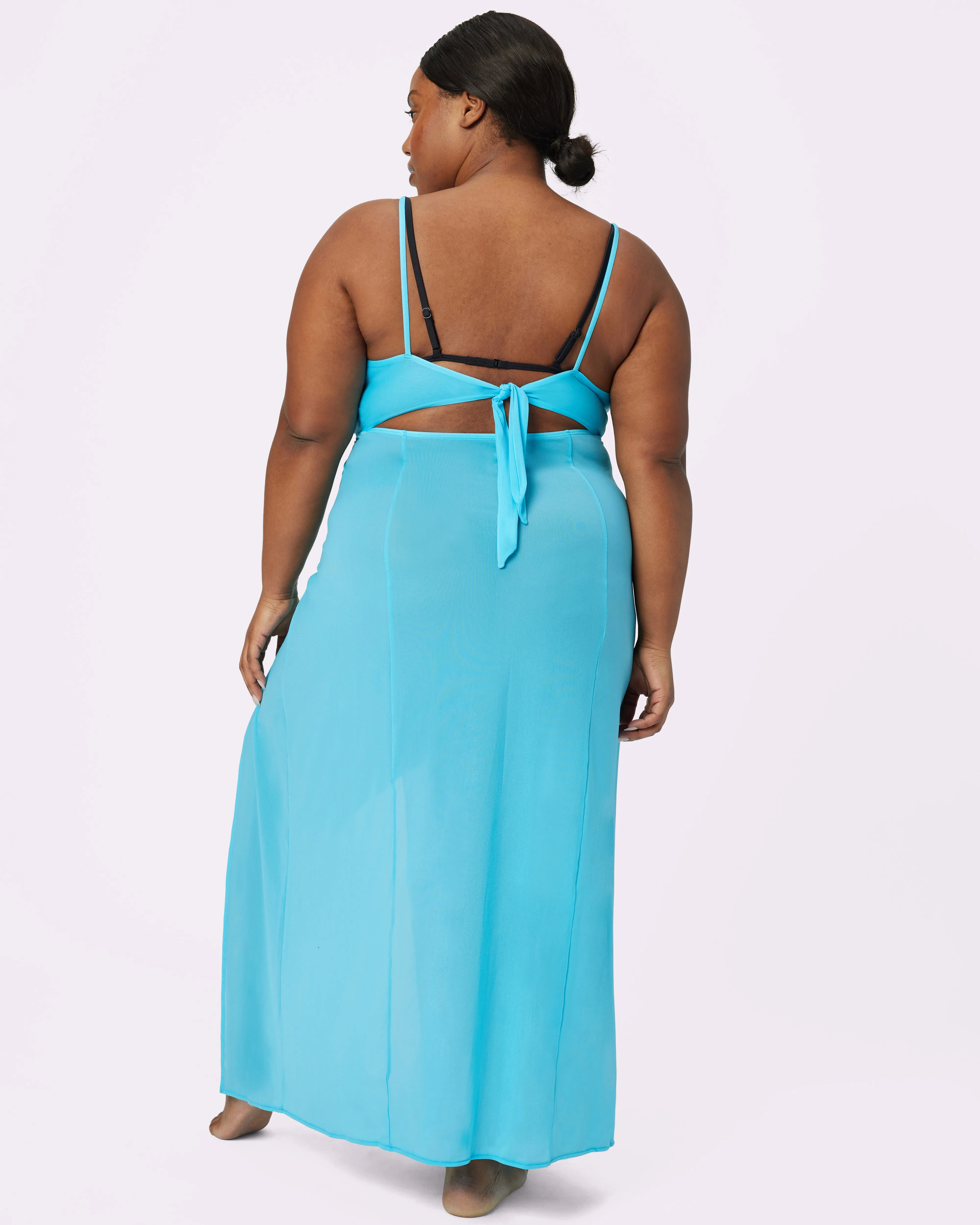 Endless Summer Cutout Coverup | Silky Mesh | Archive (Waterslide)