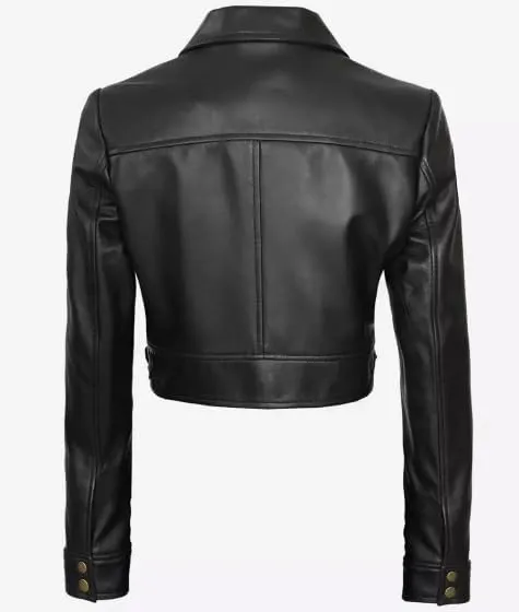 Fernando Women Lambskin Leather Trucker Jackets | Women's Suede and Sheep Leather Four-Pocket Trucker Jacket