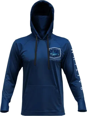 Fishing Shirts for Men,UPF50 Hooded Long Sleeve with Gaiter, Sun Protection Dry Fit Apparel, Face Mask, Fishing Clothes