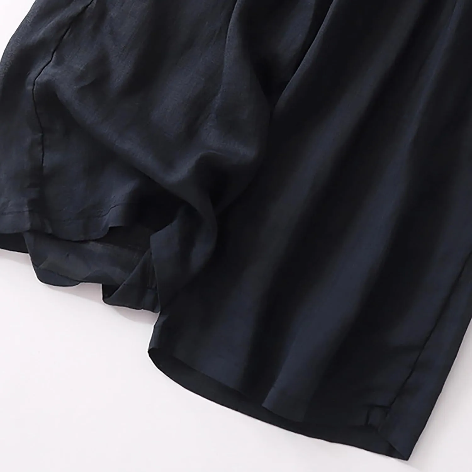 FZYLQY Wide Leg Pants for Women Cotton Linen Lounge Trousers Summer Trendy Solid Color Elastic Waist Drawstring Casual Pants