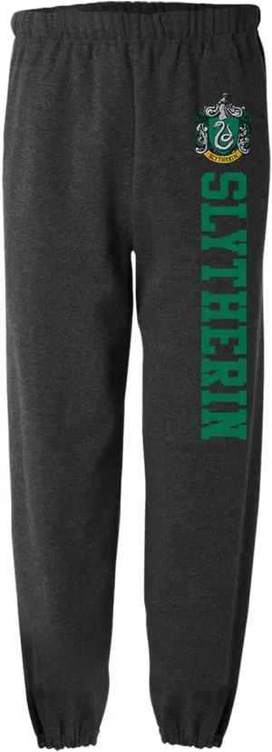 Harry Potter Houses Crest Unisex Jogger Sweatpants for Men and Women Collection