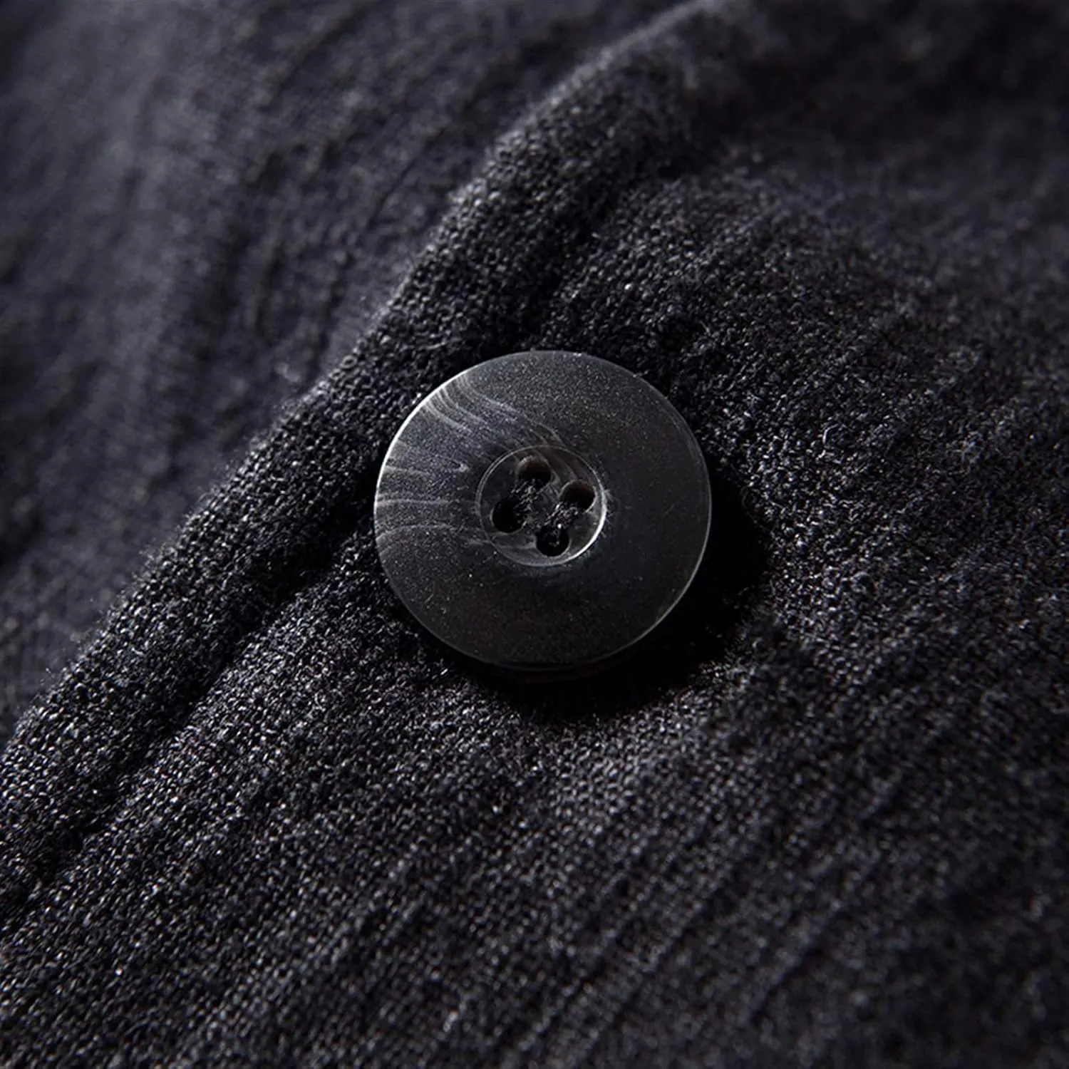 Icegrey Men's Casual Blazer Jacket Regular Fit Polyester Linen Sports Coat Turn-Down Collar Suit Jackets Two Button
