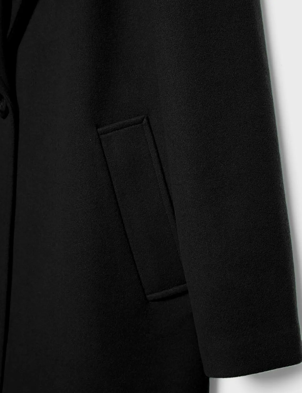 IDEALSANXUN Womens Fall Winter Wool Coats Midi Length Trench Coat Long Blazer Jackets