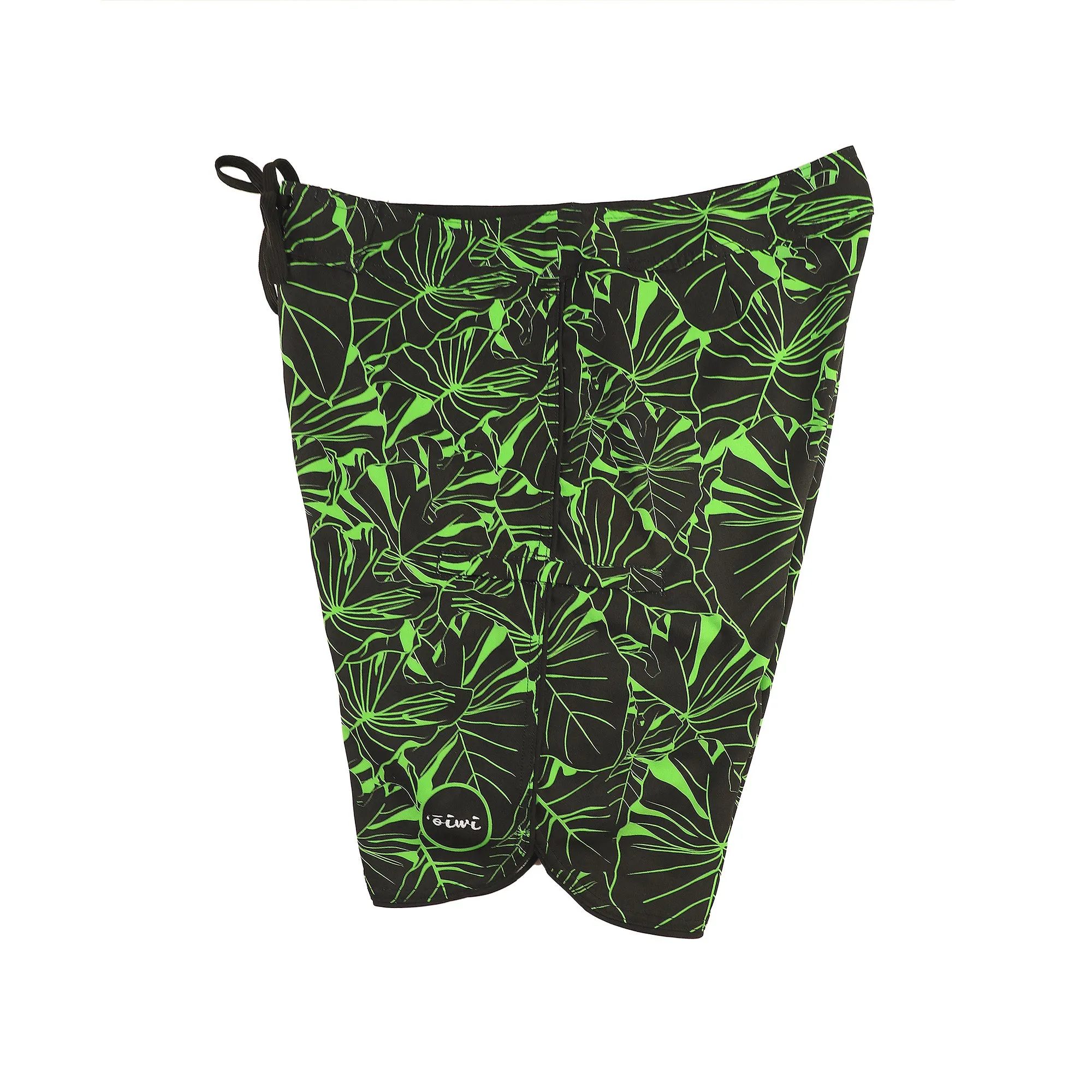 iwi Kalo Boardshorts in Black/Green