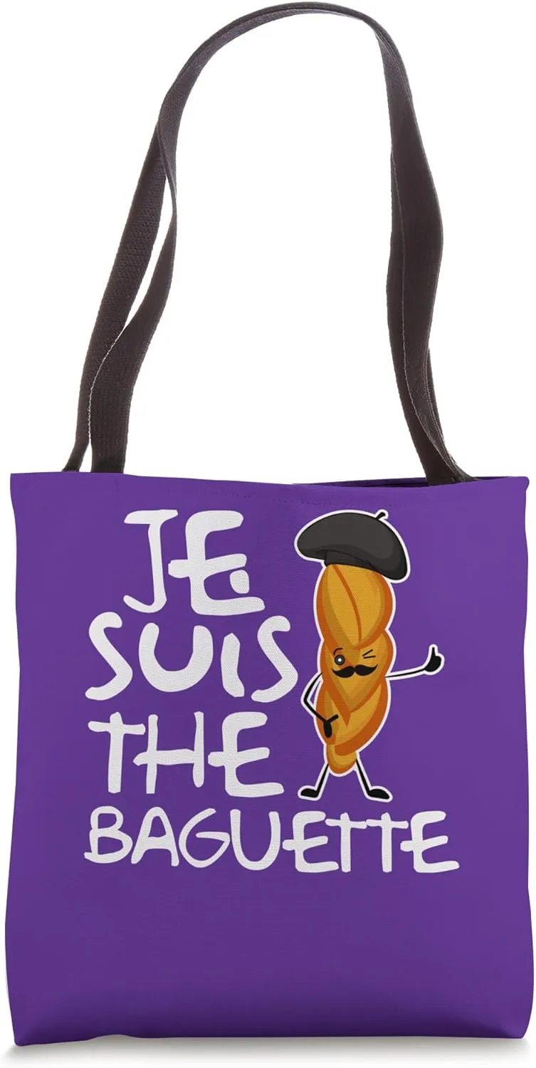Je Suis the Baguette Tote Bag
