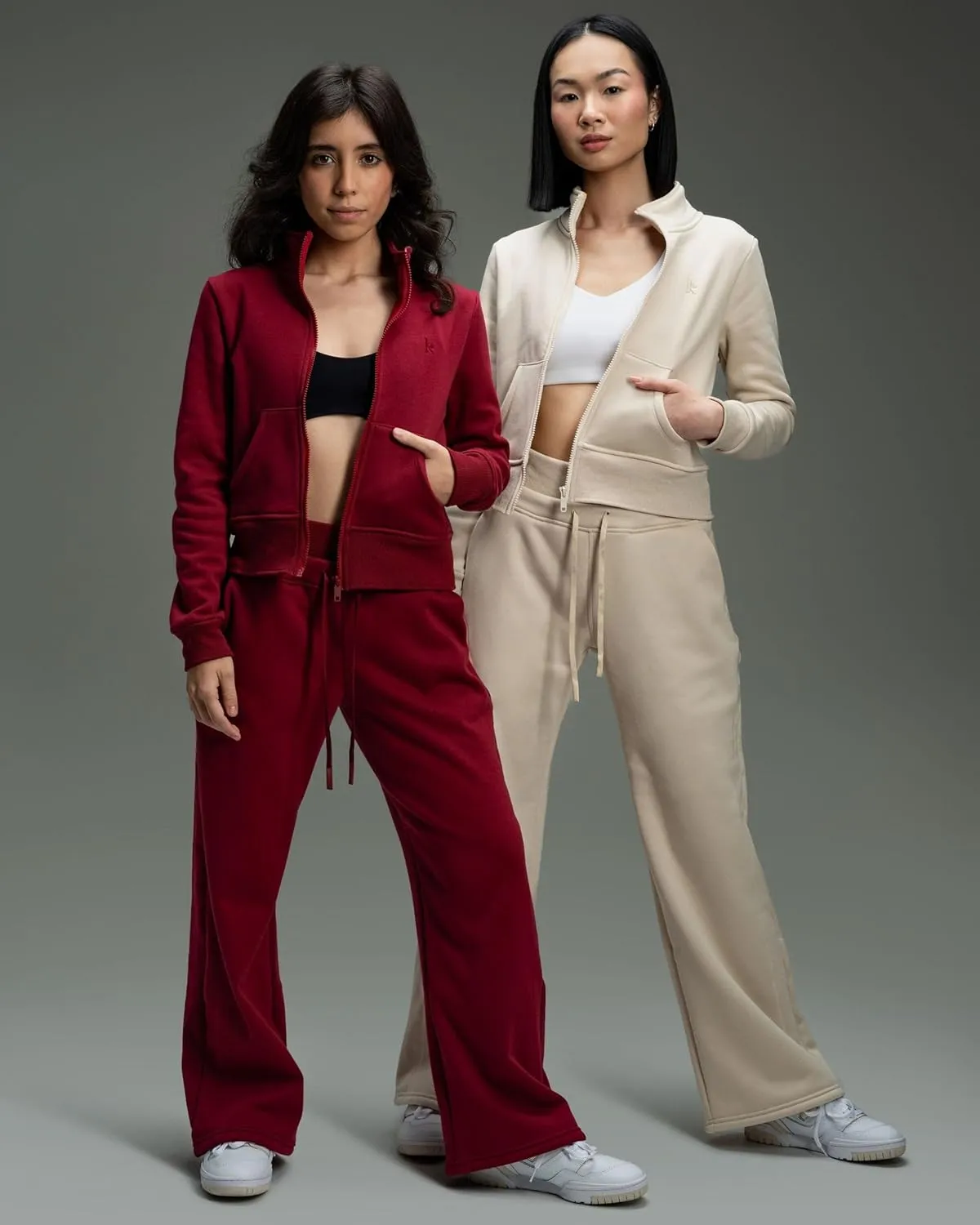 Kamo Fitness CozyTec Wide Leg Pants Woman with Pockets Loose Casual Lounge Sweatpants Women Travel Pant