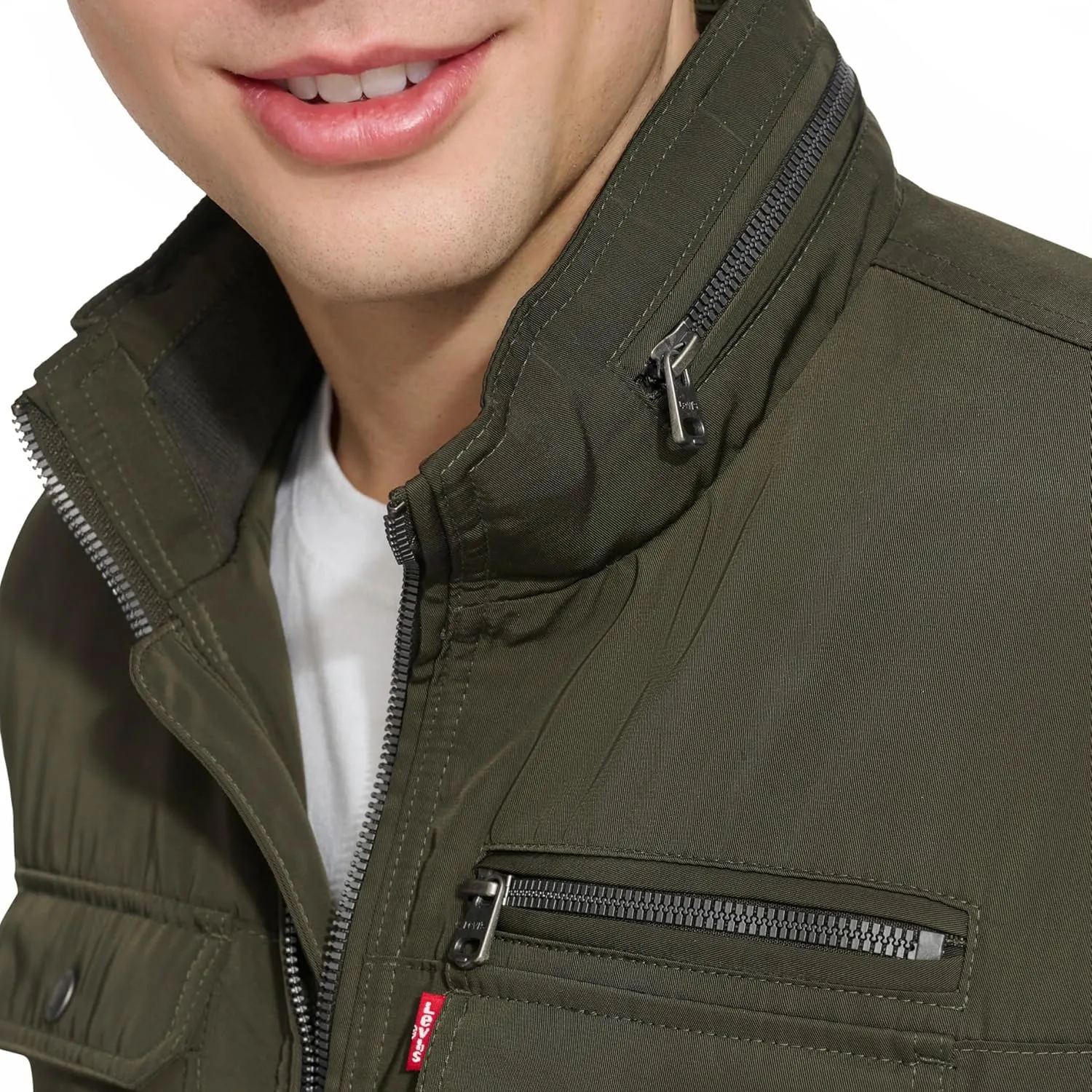 Levi's Men's Stand Collar Utility Bomber
