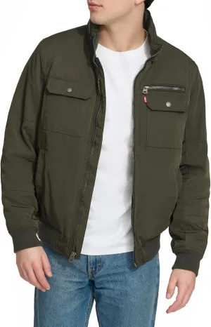 Levi's Men's Stand Collar Utility Bomber