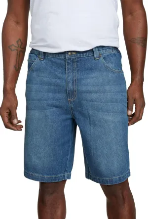 Liberty Blues by Kingsize Men's Big & Tall 5-Pocket Denim Shorts