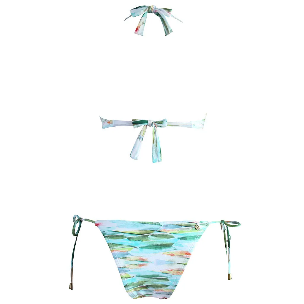 Liquido Abstract Spring Print Bikini