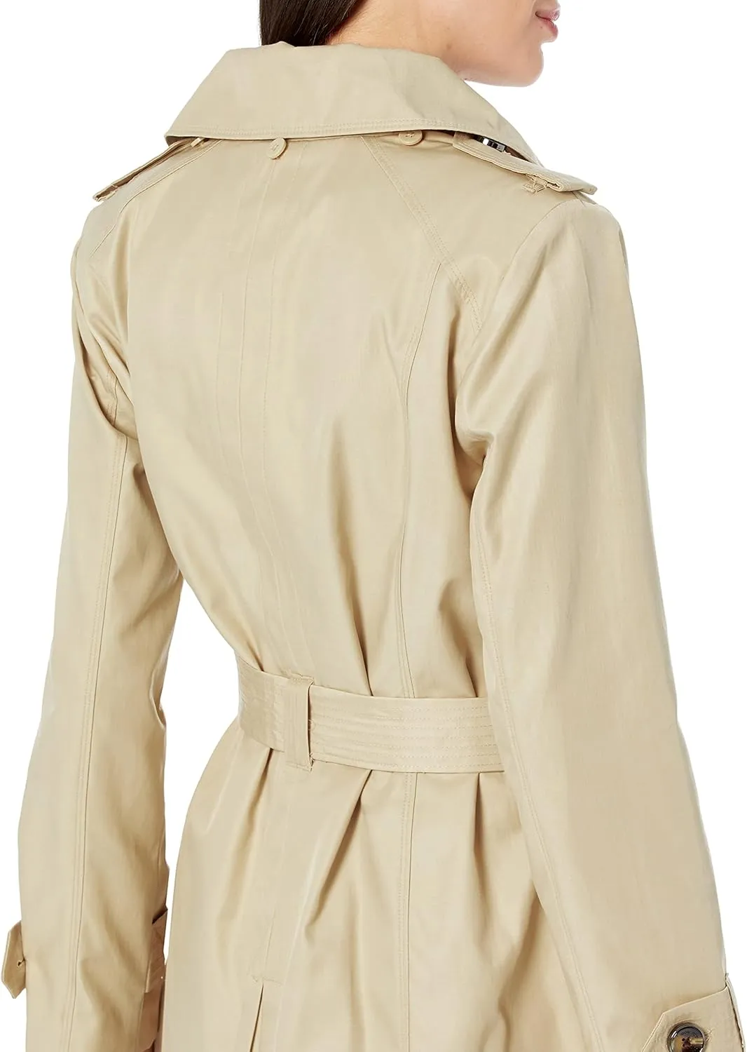 LONDON FOG Women's Double Breasted Trench Coat