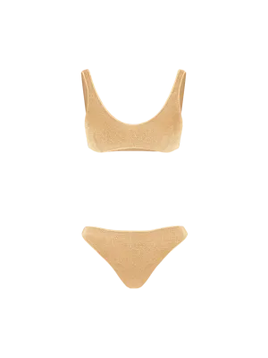 Lumière Sporty Lurex Swimwear Set