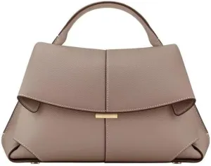 Luxury Genuine Leather Handbag for Women - Designer Top Handle Crossbody Bag with Adjustable Strap